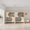 Buy cheap Support customization School Worker Hospital Home Dormitory Metal Stable Student Wooden Storage Loft Bunk Bed from wholesalers