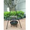 Buy cheap 52x2cm Cooking Area Tripod Swivel Grill Outdoor Camping BBQ with Flame Safety Device from wholesalers