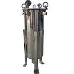 Food Beverage Stainless Steel Bag Water Filter Cartridge Housing for Water