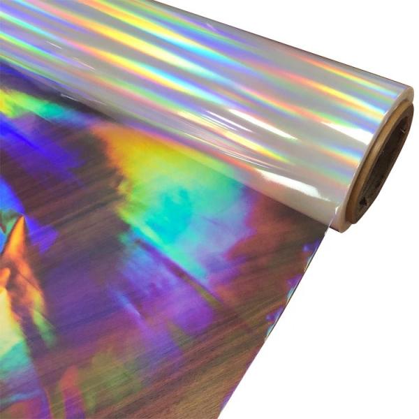 Buy cheap Transparent UV Cast Cure BOPP Holographic Plastic Lamination Film Moisture Proof from wholesalers