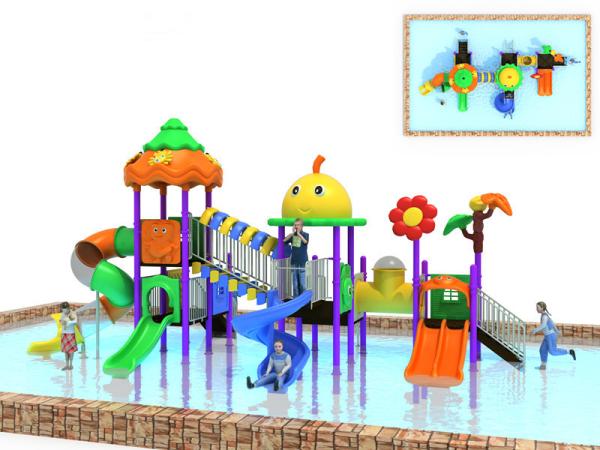 Buy cheap Kids Theme Aqua Playground Indoor Plastic Water House Size 1000*520*550cm from wholesalers