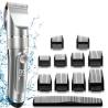Buy cheap IPX6 Waterproof FCC Hair Trimmer Set For Men Skinsafe Five Speed Adjustment from wholesalers