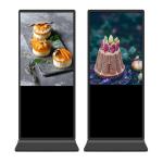 49 Inch Floor Standing Indoor Digital Signage Infrared Touch For Exhibition