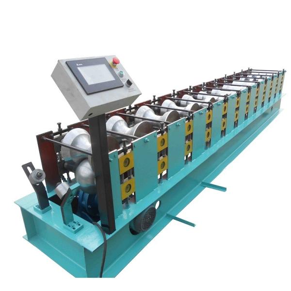 Buy cheap Half Round Ridge Cap Roll Forming Machine Green 3 Phase 2.5T from wholesalers