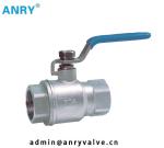 2 Piece SS316 1000WOG BSP SS Ball Valve For Household Usage