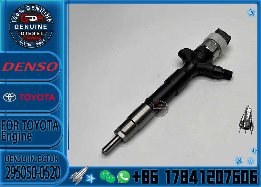 295050-0520,23670-0L090,23670-09350 high quality common rail injector for 295050-0520,2367009350,236700L090