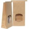 Buy cheap Offset Printing Biodegradable Paper Bags With Clear Window from wholesalers
