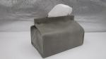 Embossed Leather Car Tissue Box tissue holder for tissues, trash bags and rain