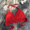 Buy cheap Niris Lingerie New Fashion Knit Crochet Cami Women Bralette Halter Neck Crop Tops Summer Beach Bikini from wholesalers
