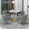 Buy cheap Stainless Steel Luxury Furniture Art Coffee Table Side Table Mirror Finish from wholesalers