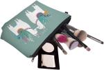 Shockproof Cute Makeup Bag for Purse Canvas Waterproof Funny Cosmetic Bags for
