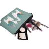 Buy cheap Shockproof Cute Makeup Bag for Purse Canvas Waterproof Funny Cosmetic Bags for Women Zipper Travel Toiletry from wholesalers