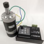 400w 12000rpm er11 chuck cnc brushless spindle motor 48V small milling
