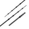 Buy cheap 3K Twill Glossy Carbon Fiber Telescoping Pole For Window Cleaning from wholesalers