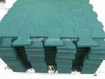 Driveway Rubber Patio Pavers / Anti - Slip Recycled Rubber Flooring Thickness 15