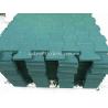 Buy cheap Driveway Rubber Patio Pavers / Anti - Slip Recycled Rubber Flooring Thickness 15-100mm from wholesalers