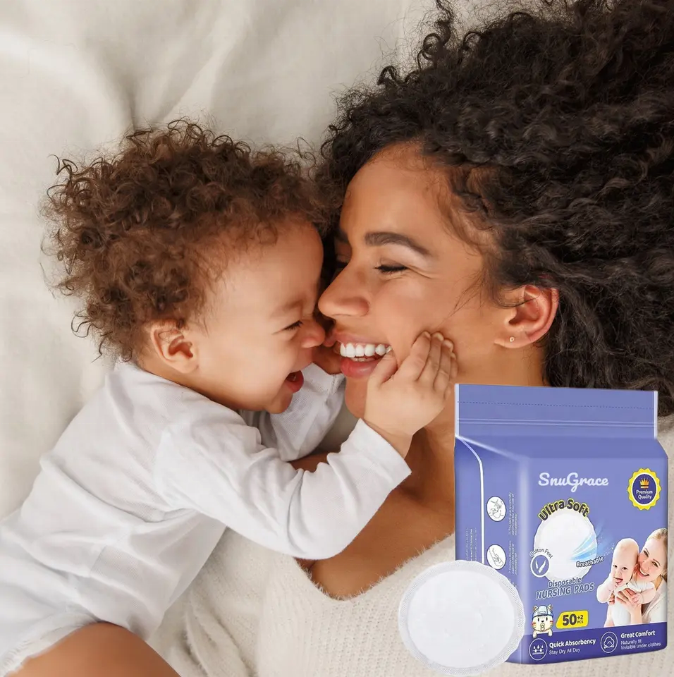 OEM ODM Customization Acceptance Disposable Breast Pads for Mom
