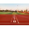 Buy cheap Excellent Shock Absorption IAAF Running Track For Bituminous Concrete from wholesalers