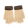Buy cheap wholesales custom kids five-fingers fashion gym simple winter warm and cold proof kintted sports touch screen mitts from wholesalers