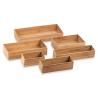 Buy cheap 2016 newest bamboo drawer organizer storage tray from wholesalers