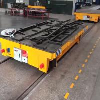 Buy cheap CE Low Voltage Battery Rail Trolley , 30 Tons Electric Rail Cart product