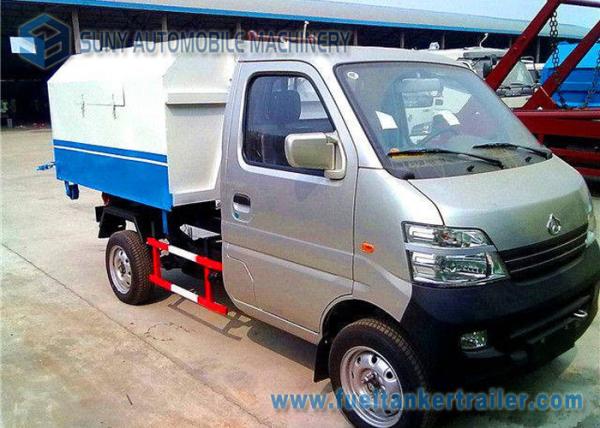 Buy cheap Changan Euro 4 Gasoline Mini Garbage Trucks Rubbish Collection Truck from wholesalers