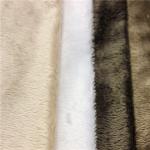 100% polyester soft fleece fabric 75d 144f velboa fabric crystal fabric