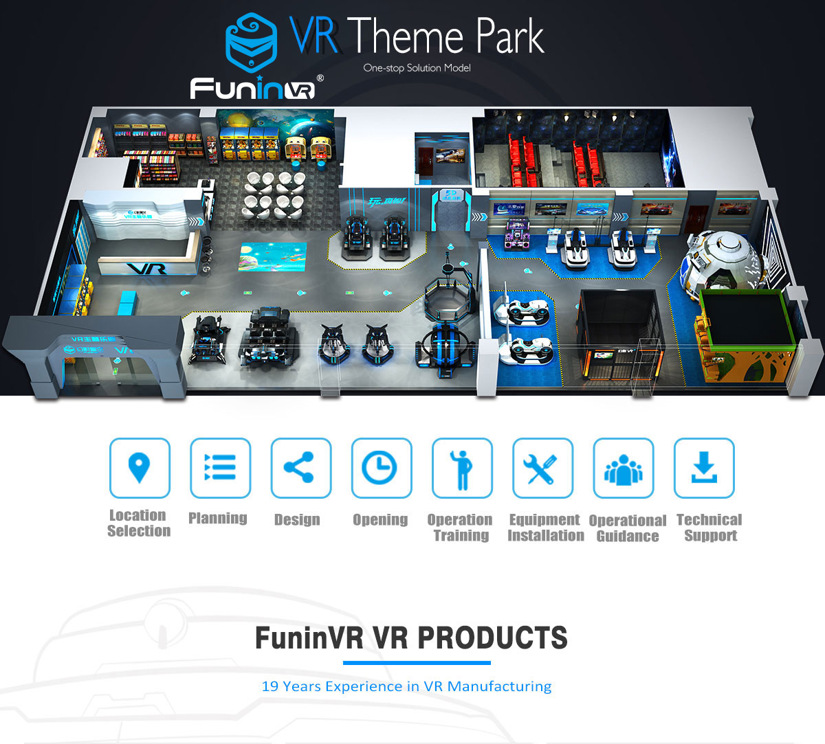 Weight 278kg FPS Arena Gun Shooting 9D Virtual Reality Simulator Space Walk