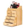 Buy cheap Countertop Bamboo Wooden Makeup And Jewelry Drawer Organizer Box from wholesalers