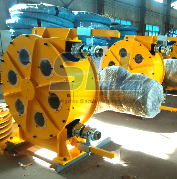 Liquid Pumping Industrial Hose Squeeze Pump With High Pressure Air Compressor