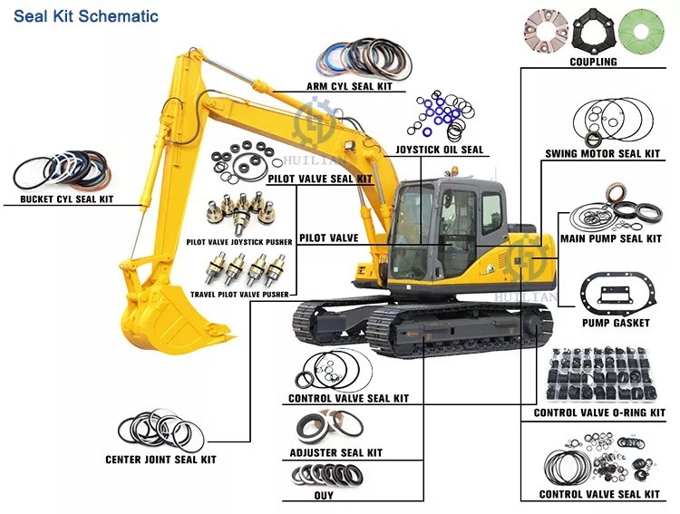 K3V112DTP-9T8L-14 Excavator Hydraulic Main Pump for Excavator Construction Machinery Spare Parts