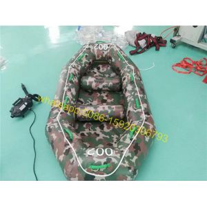 Buy cheap camouflage inflatable boat army boat from wholesalers