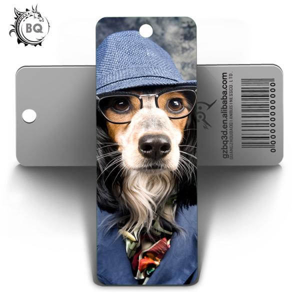 Buy cheap PET Customized Dog 3D Lenticular Bookmark For Art And Collectible from wholesalers