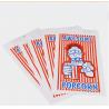 Buy cheap Customized Popcorn Snack Bags , Biodegradable Paper Popcorn Chip Bag from wholesalers