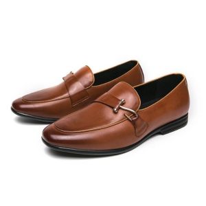 Buy cheap Leisure Loafers Men Business Formal Leather Shoes Business Leather Shoes from wholesalers