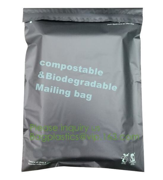 cornstarch Courier Plastic Bags/Mailing envelopes/Printed Mailing Bags,mailer box compost colored boxes in Mailing bags
