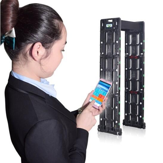 Buy cheap 7 Inch LCD Metal Detector Gate Waterproof Foldable Door Frame Non Deformation from wholesalers