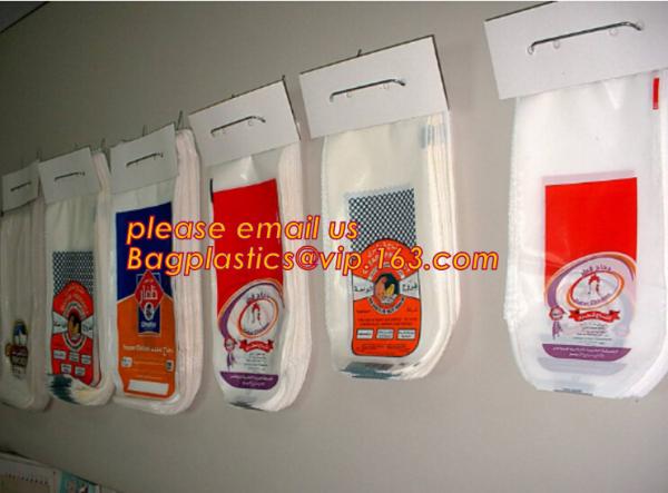 Buy cheap Reclosable Wicketted Packing Bag Food Side Sealed With Metal Wire Blocked from wholesalers