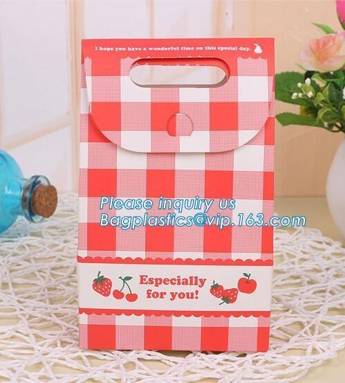 Buy cheap Printed Customised Craft Kraft Wedding Waterproof Cakes Shopping Bread Food Paper Gift Bag,OEM Factory food grade white from wholesalers