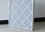 HVAC Pleat Panel Air Filter For Ventilation System Odor Cleaning G3 G4