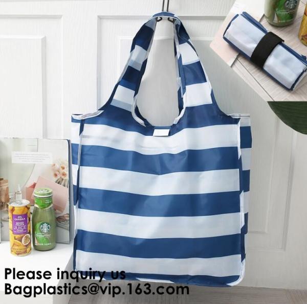 Foldable Handled Polyester Bag, Wholesale New Design Strawberry Polyester Nylon
