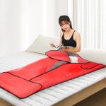 Orange Green Far Infrared Sauna Blanket FDA UKCA Heat Blanket For Weight Loss