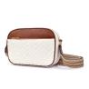 Buy cheap HOT QUILTED EMBROIDERY CHECK COLOR MATCHING VINTAGE SHOULDER BAG ZIPPER STRAP CROSSBODY BAG PURSE SMALL SQUARE BAG from wholesalers