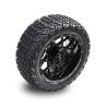 Buy cheap 14'' Golf Cart Glossy Black Wheels And 22'' All Terrain Tires with Lug Nuts and Center Caps from wholesalers