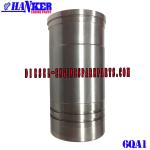 Top quality Isuzu 6QA1 Cylinder Liner Sleeve truck Diesel Engine Parts
