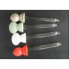 Buy cheap Colorful Cap Mini Glass Dropper Bottles , 50ml Empty Eye Drop Bottles from wholesalers