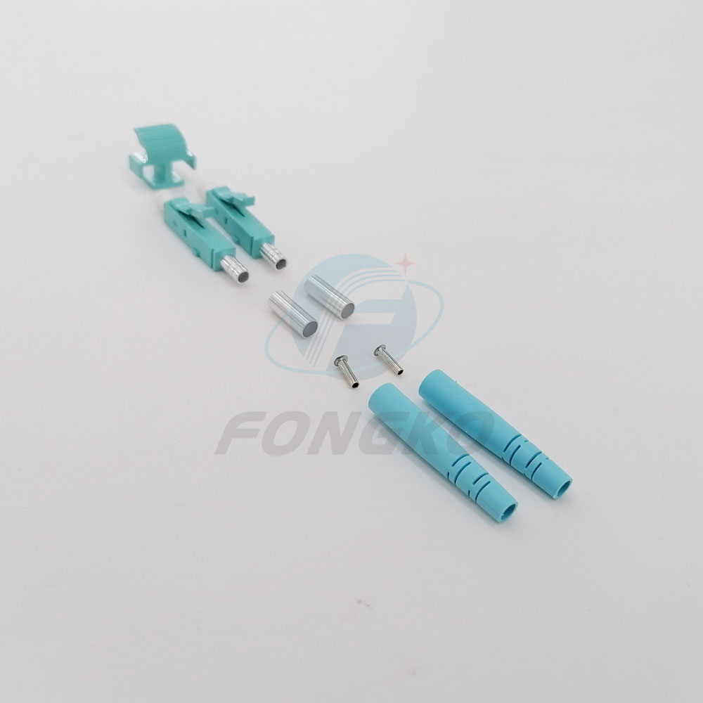 Fiber Optical Connector Kit Lc/UPC FTTH FTTX OM3 Duplex 3.0mm Fiber Optic Connector