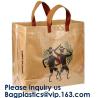 Buy cheap Biodegradable Promotional BAGEASE Three-Layer Hand Bag PVC Tote Waterproof Craft Paper Bag Leather Handle Tote Bag from wholesalers