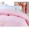 Buy cheap 50% White GOOSE Down Pink Cotton Quilt / Duvet Double Stitched Piping for Hotel from wholesalers