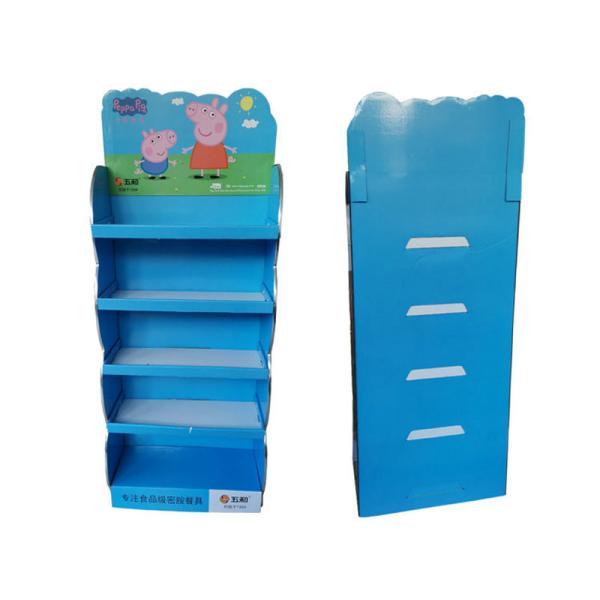 Buy cheap Flute Paperboard Cardboard Counter Display Pop Up Retail Display from wholesalers
